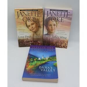 Lot 3 Janette Oke Love Takes Wing Finds a Home Dana's Valley Laurel Logan Books